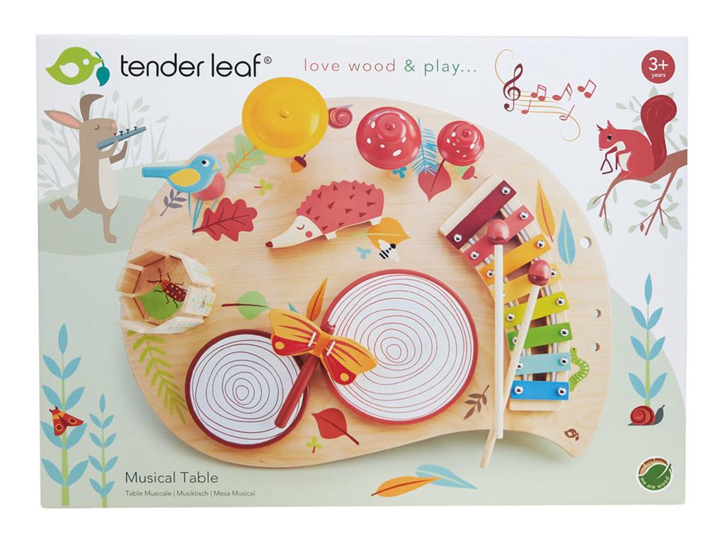 Hersfst muziek tafel