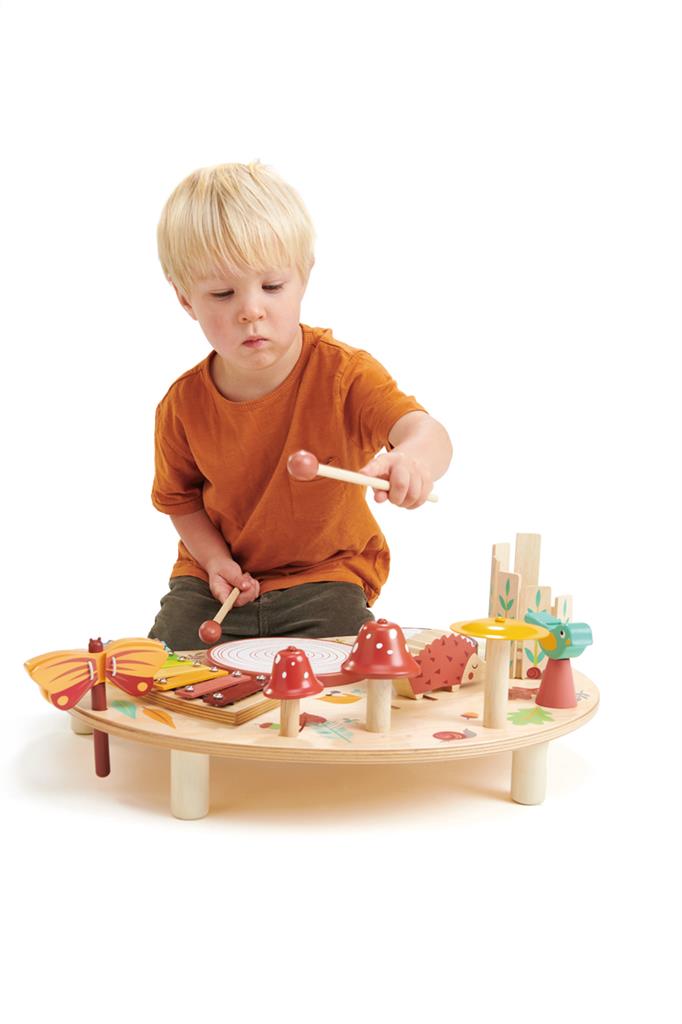Hersfst muziek tafel