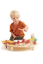 Hersfst muziek tafel