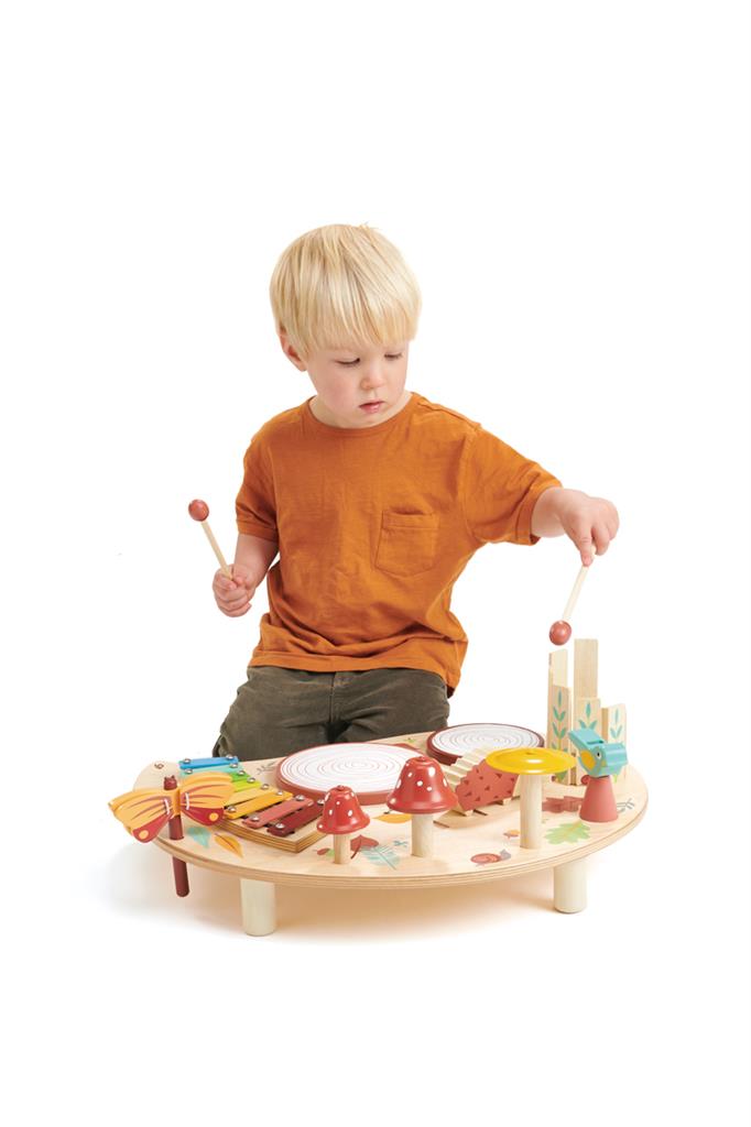 Hersfst muziek tafel