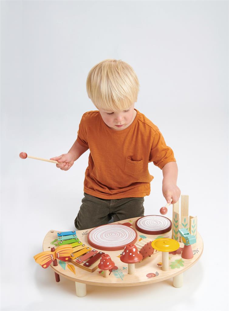 Hersfst muziek tafel