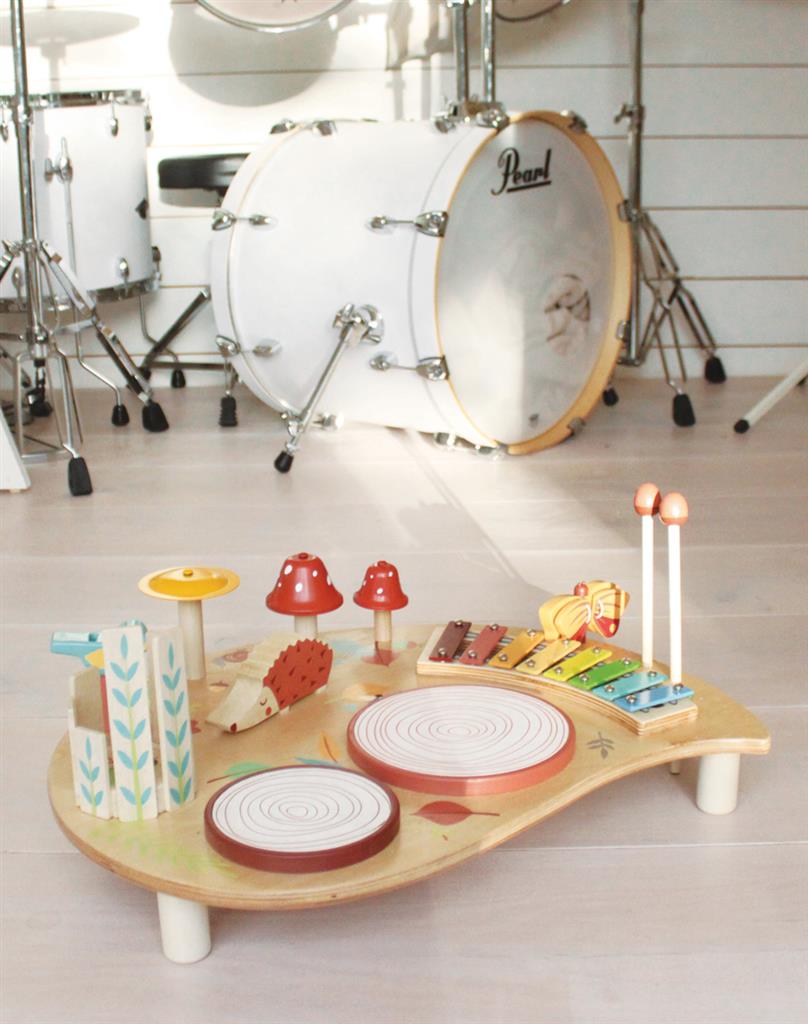Hersfst muziek tafel