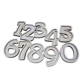 Mini vulvormen set cijfers