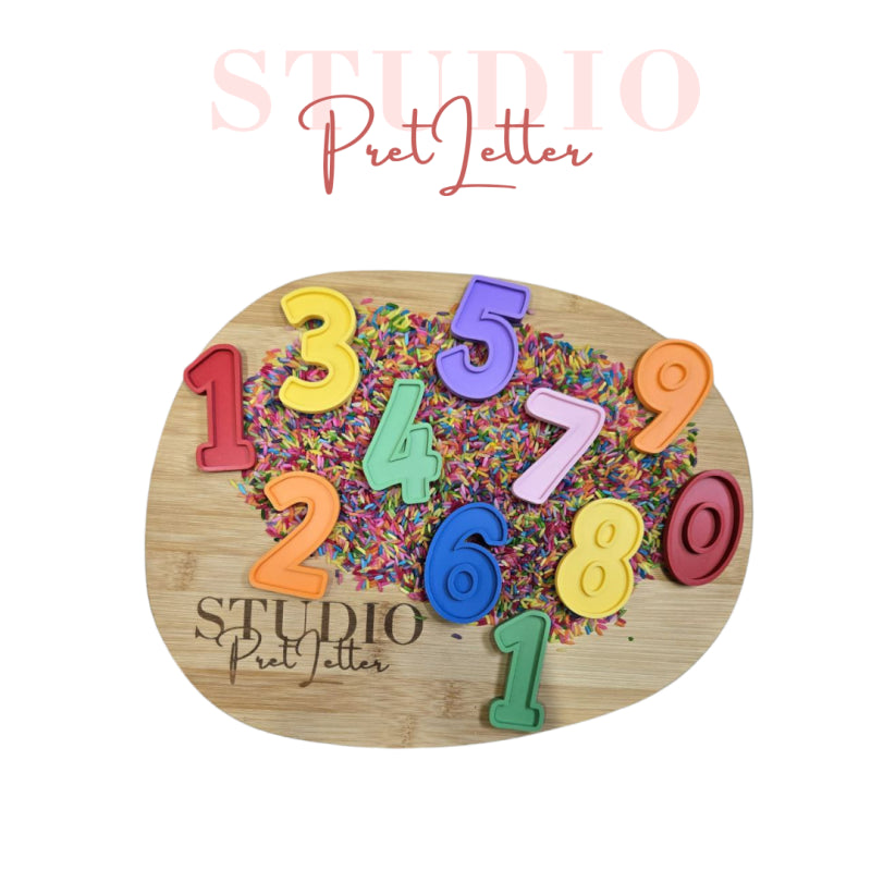 PLA Cijfers in regenboog kleur