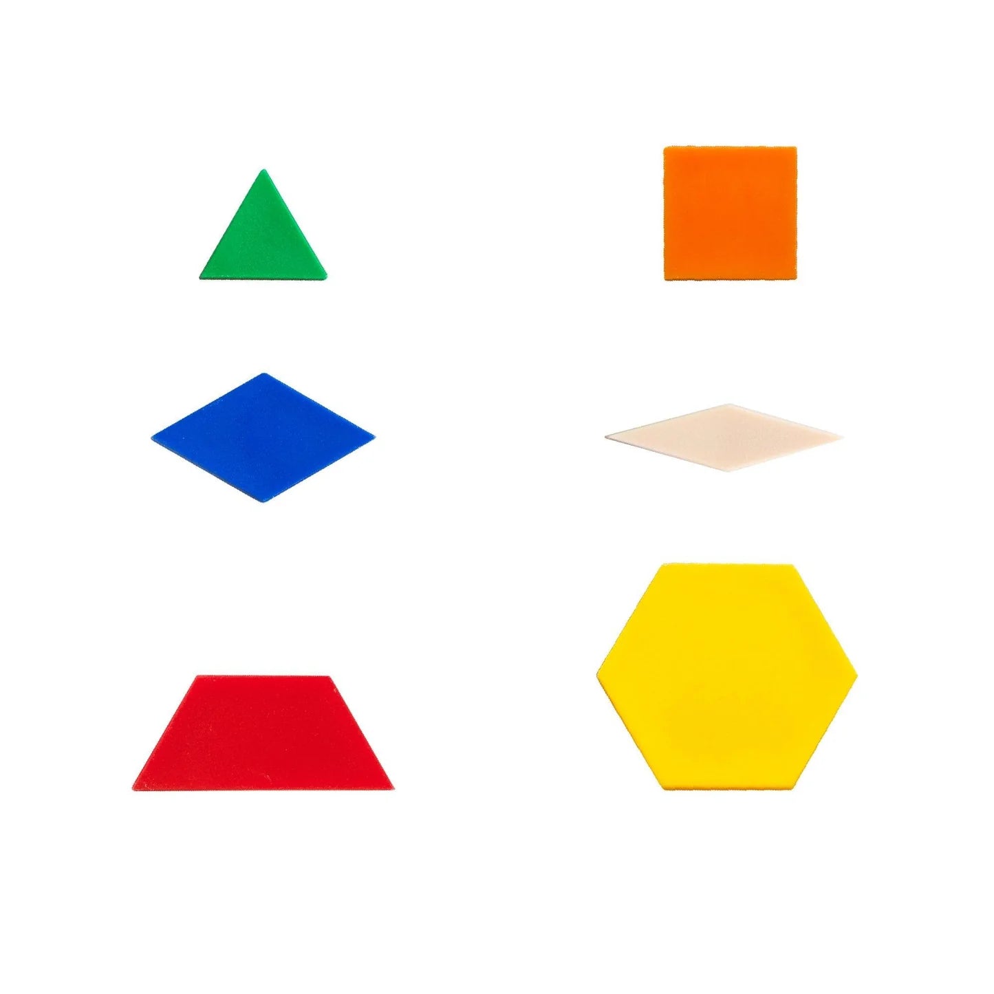 Plastic patroonblokken