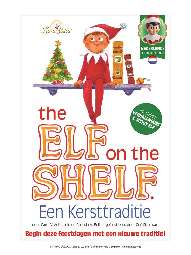 The Elf on the Shelf boek + Knuffel meisje