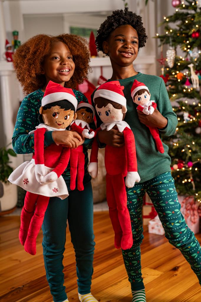 Knuffel meisje 80 cm en blauwe ogen