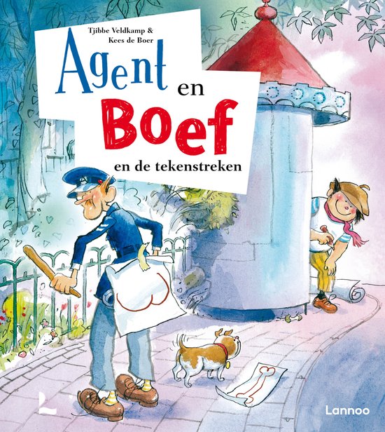 Agent en Boef en de Tekenstreken -Tjibbe Veldkamp 4+