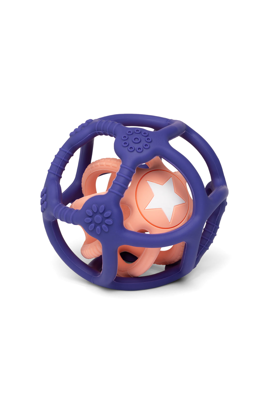 Set van 2 sensorische ballen in roze en blauw