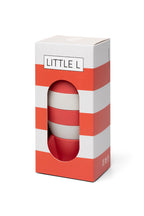 Stapeltoren Raket met rood en wit