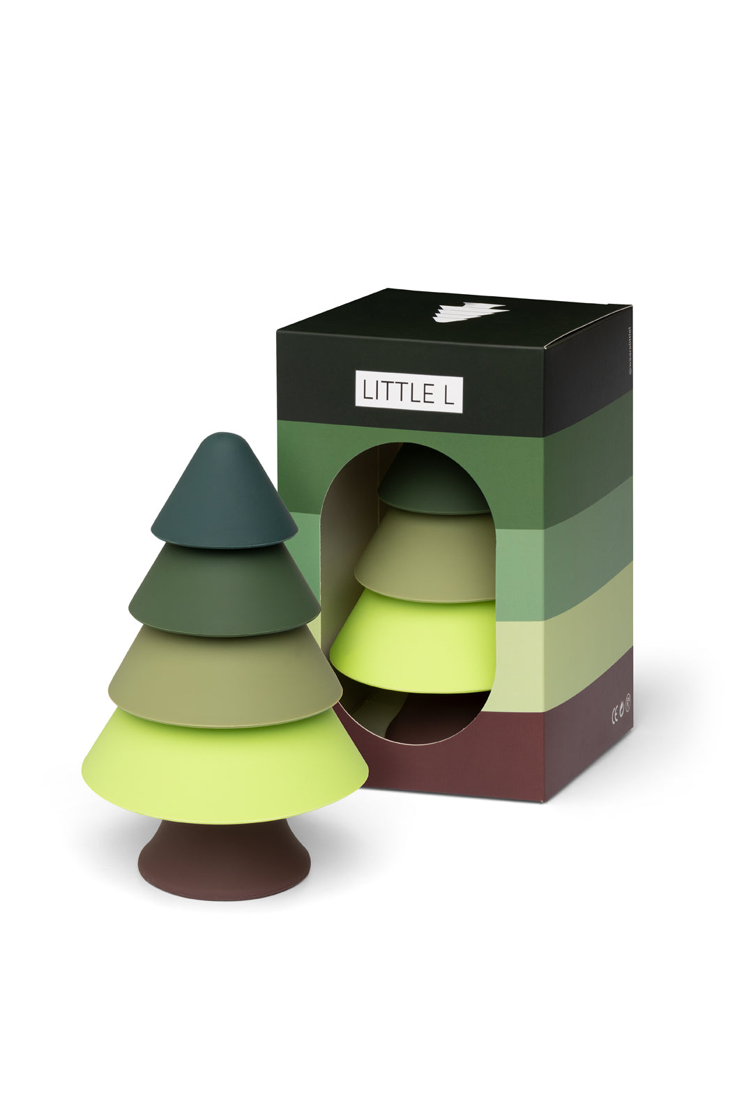 Little L Stapeltoren Dennenboom Groen