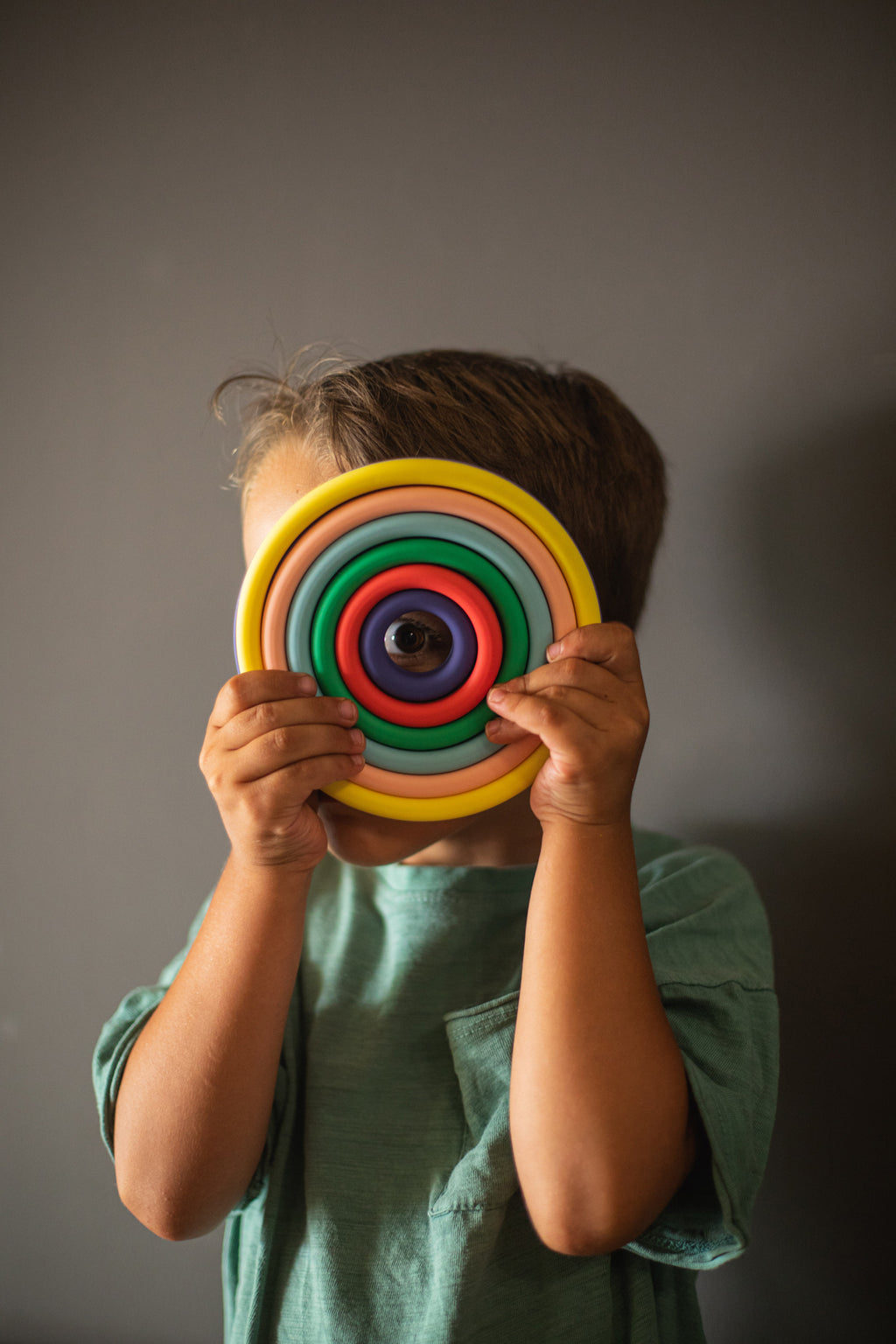 Little L Cirkels  levendige Kleuren