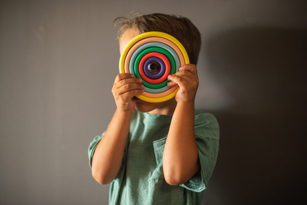 Little L Cirkels  levendige Kleuren