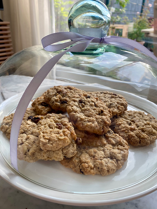 Haverkoekjes met Appel & Rozijn