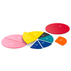 Rainbow™ Angle Circles, Plastic, 36 Pieces