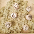 Houten stempelset sweet
