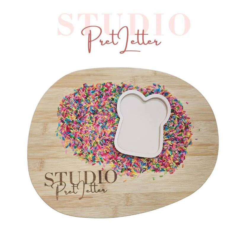 Vulvorm boterham PLA