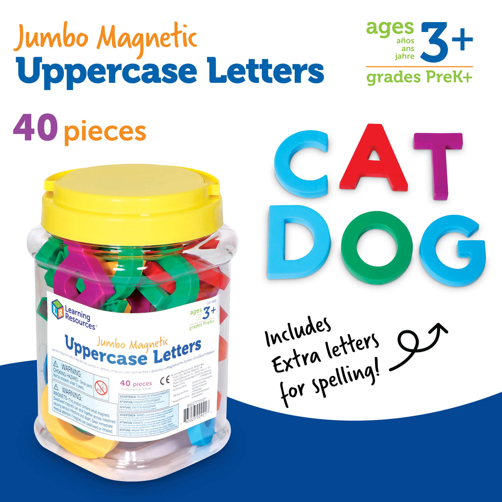 Jumbo Uppercase Magnetic Letters