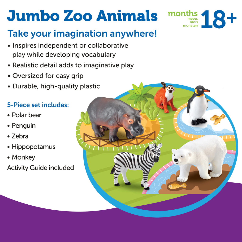 Jumbo Zoo Animals
