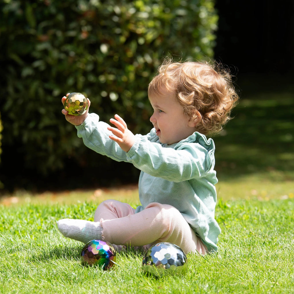 Sensory Steel Mosaic Mystery Balls pk6