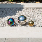 Sensory Steel Mosaic Mystery Balls pk6