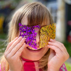 Rainbow Glitter Shapes - Pk21