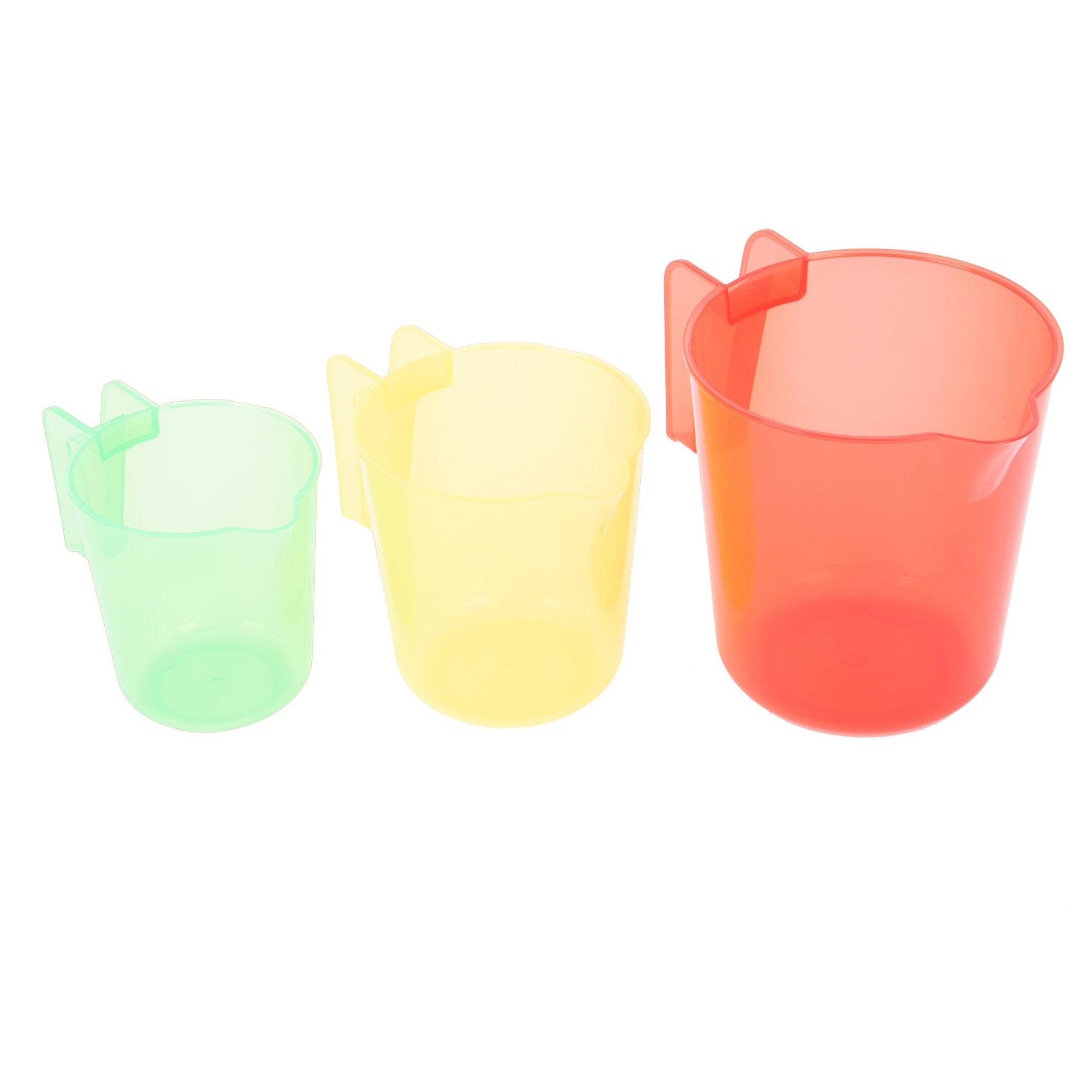 Tickit 3 transparante kannen