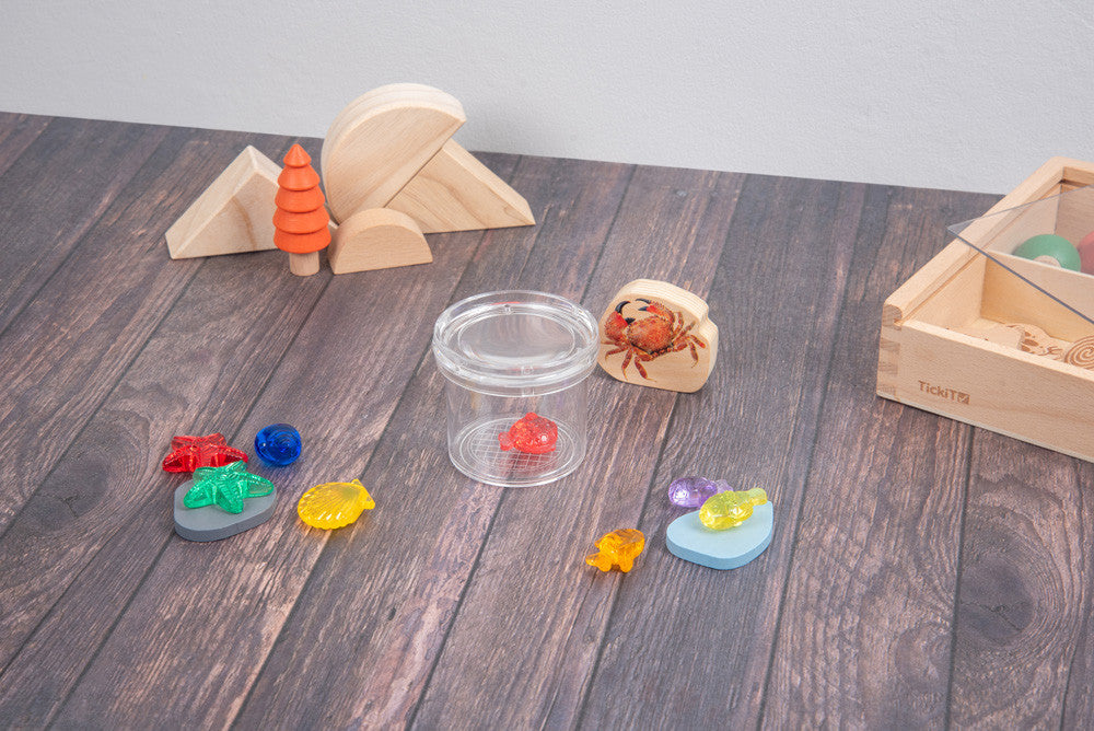 Tickit transparant onderzoekspotje