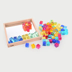 Gem Cube Mirror Tray - Pk100 + tray