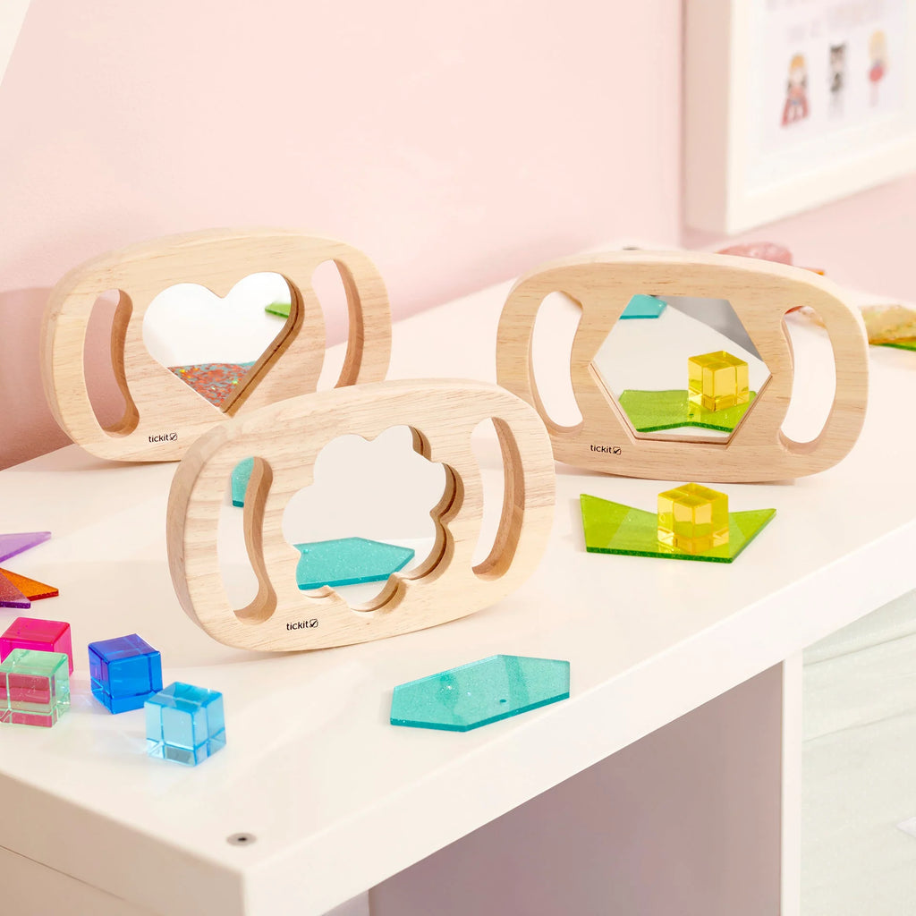 Easy Hold Shape Mirrors - Pk3
