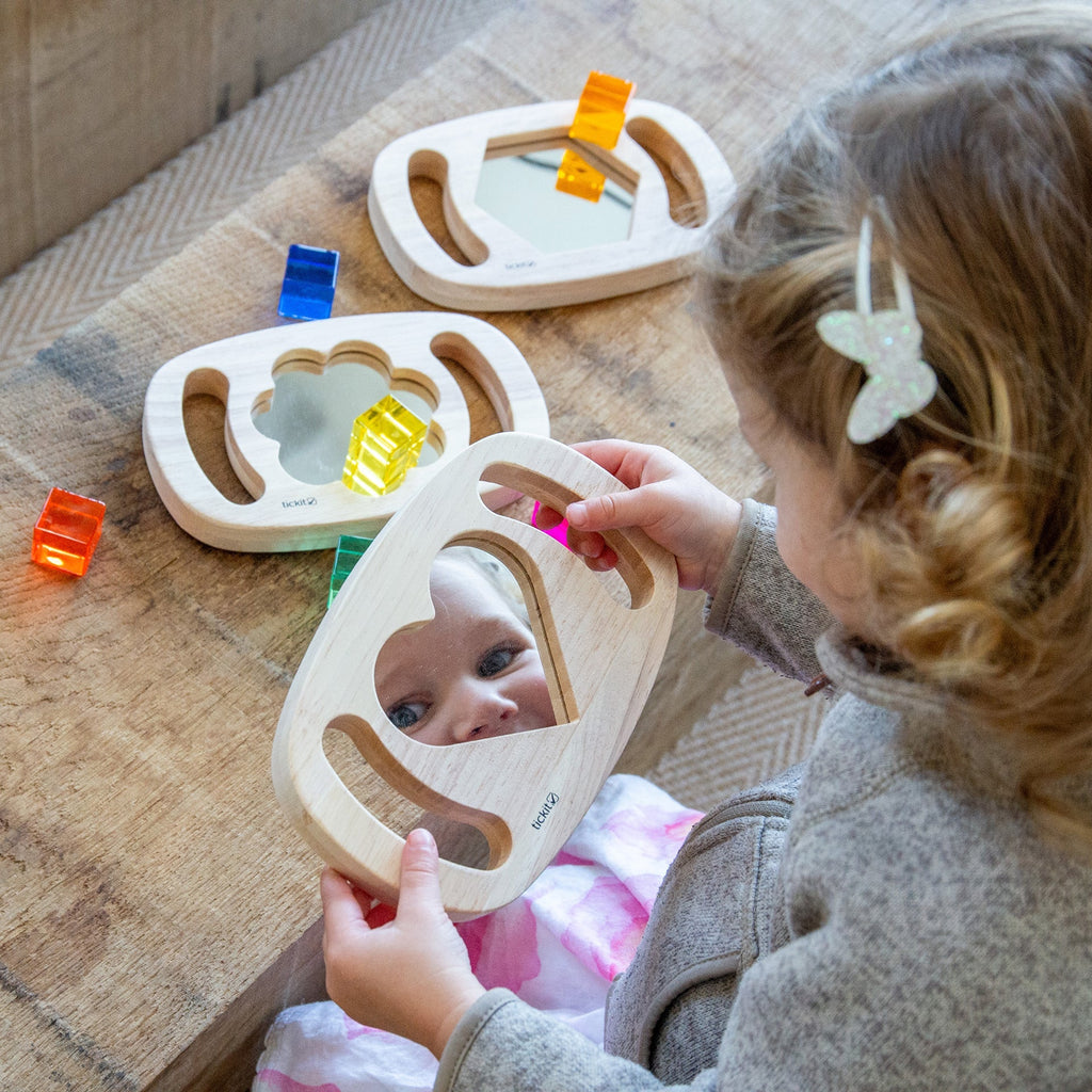 Easy Hold Shape Mirrors - Pk3