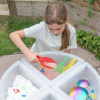 Translucent Colour Nesting Scoops