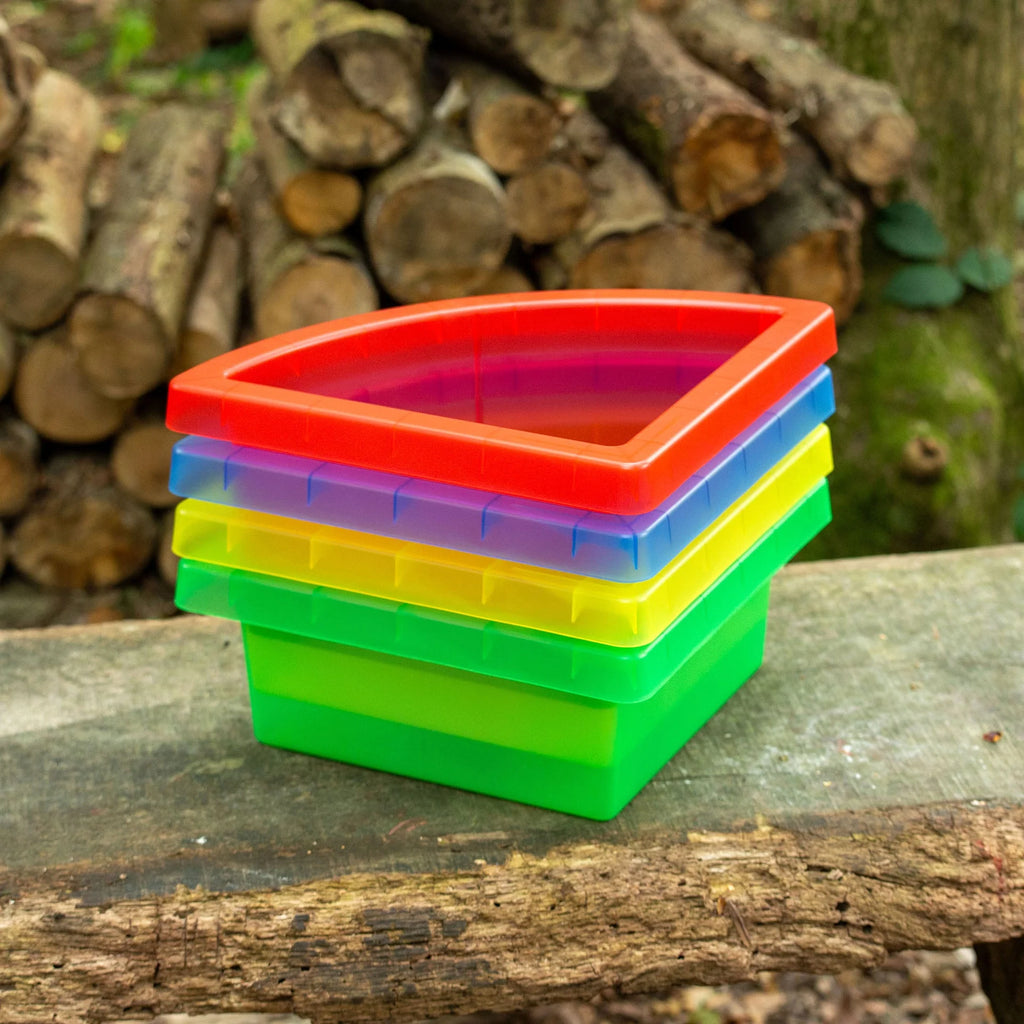 Discovery Color Quadrant Trays