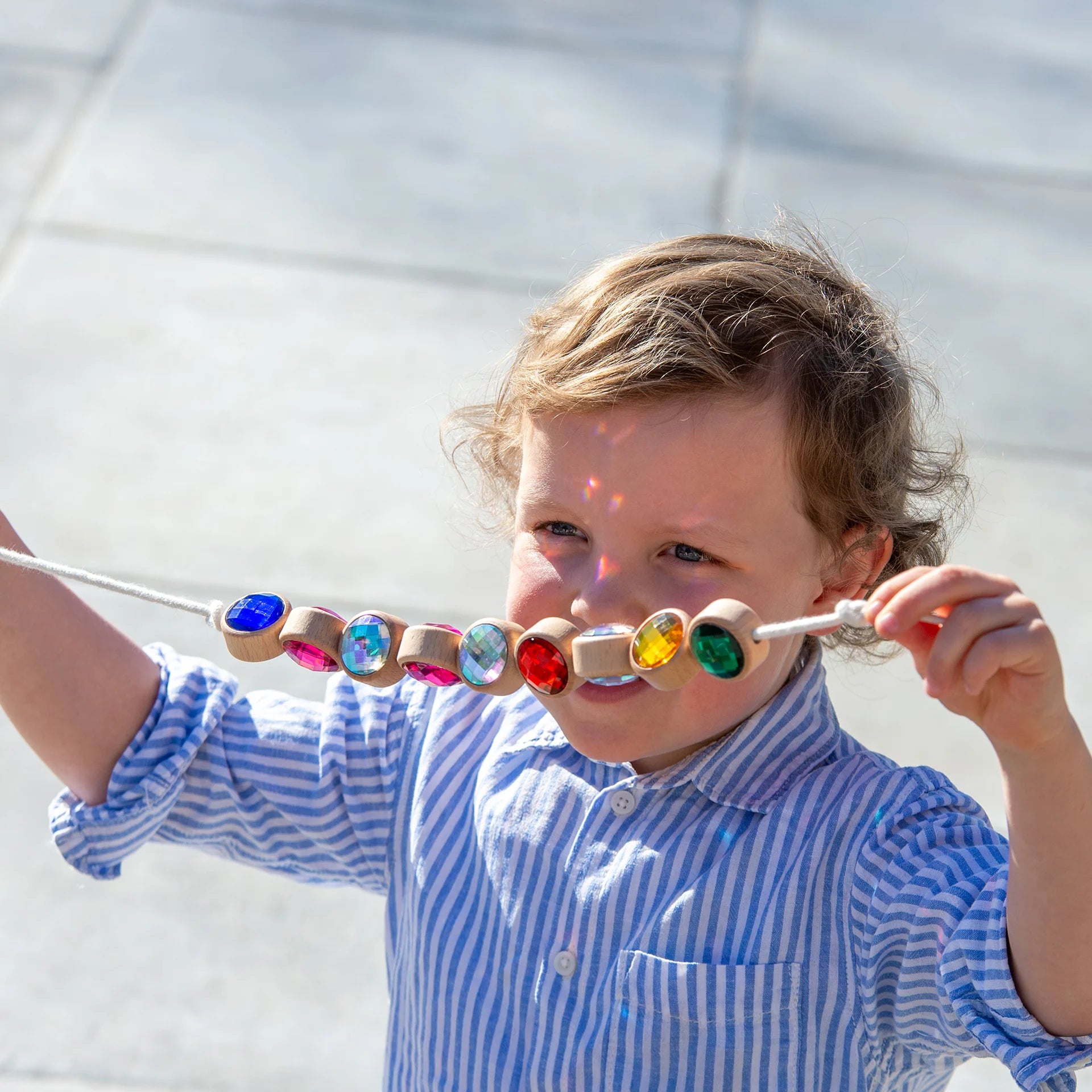 Houten juwelen rijgkralen