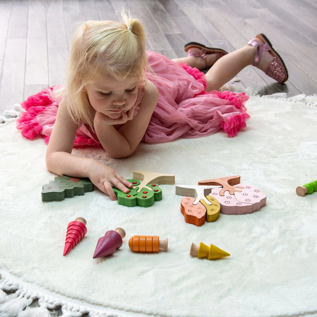 Seasonal Gem Trees - 12 piece set (Edelsteenbomen)