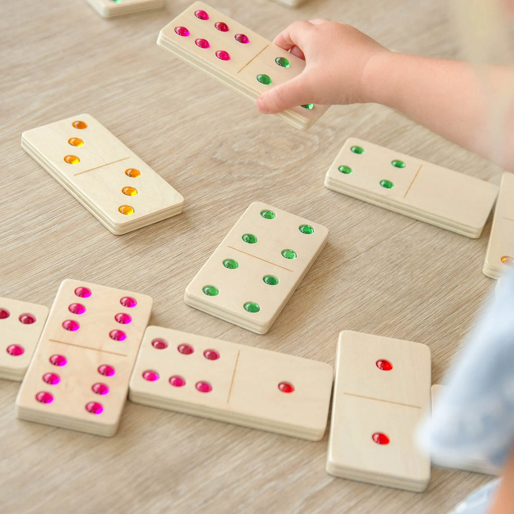 Wooden Jewel Dominoes
