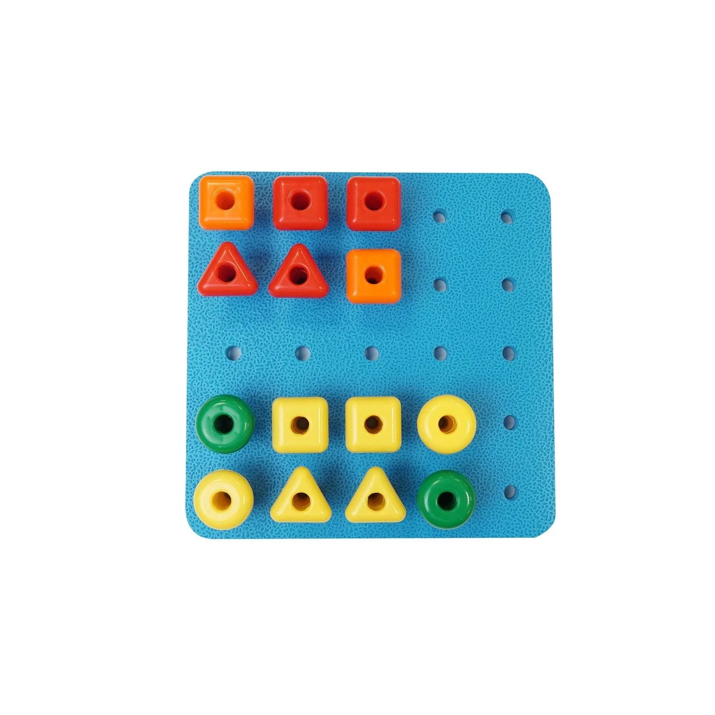 Geo pegs en pegboard set