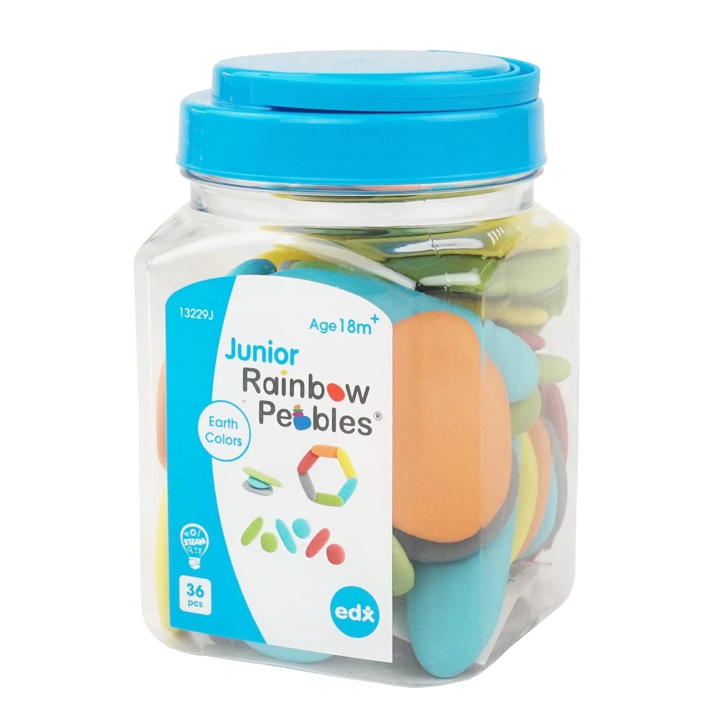 Junior Rainbow Pebbles® - Earth Colours