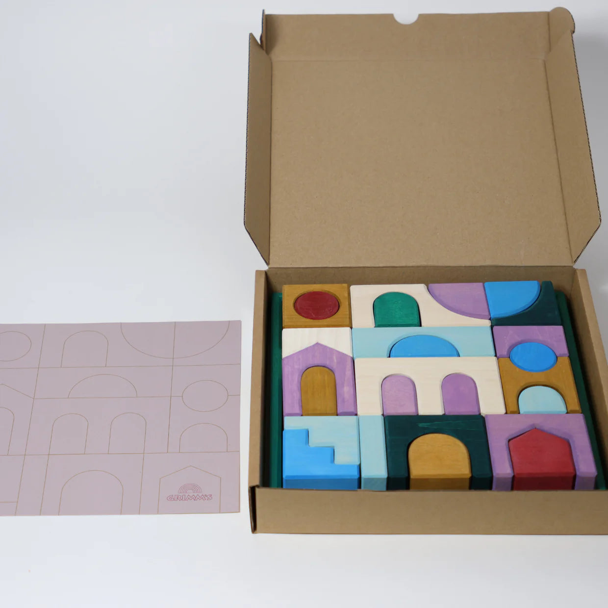 Kleine gebouwset vloeren