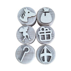 Houten stempelset Sinterklaas