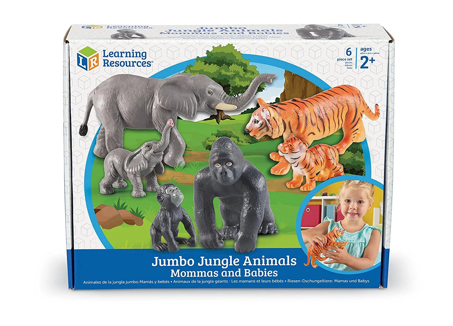 Jumbo Jungle Animals - Mommas and Babies