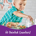 Dinosaur Counters, Set of 60