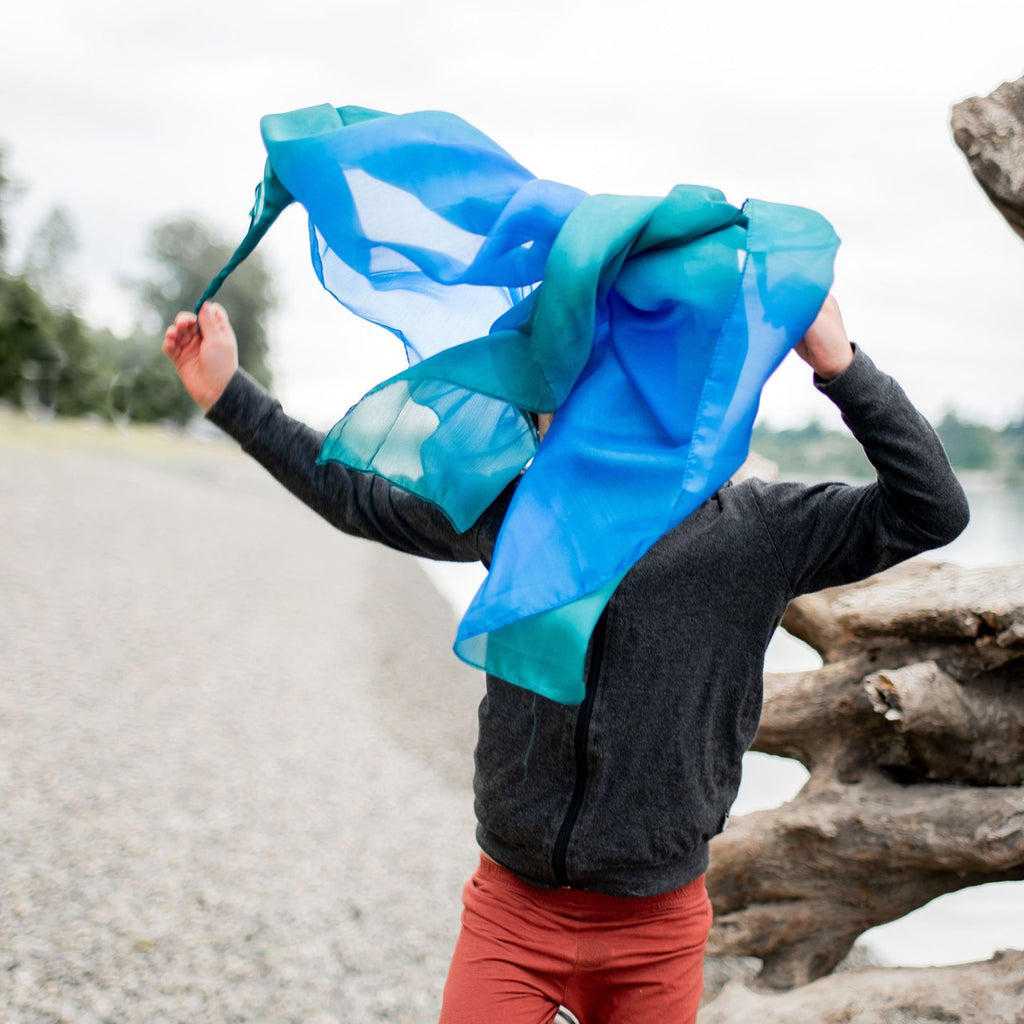 Speelzijde doek Oceaan