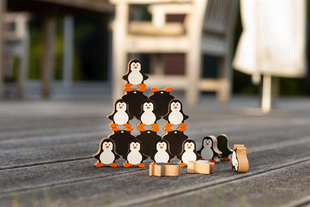 Stapelbare Pinguins
