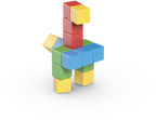 Magicube Creative Set 16-delig | Magnetisch speelgoed | 1-5 jaar