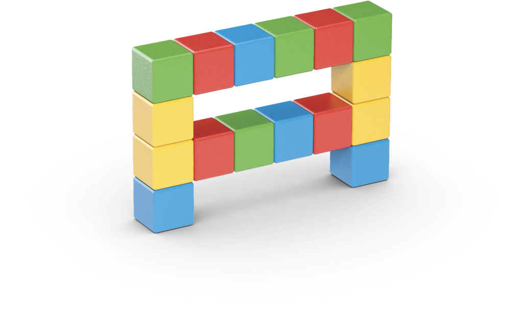 Magicube Creative Set 16-delig | Magnetisch speelgoed | 1-5 jaar