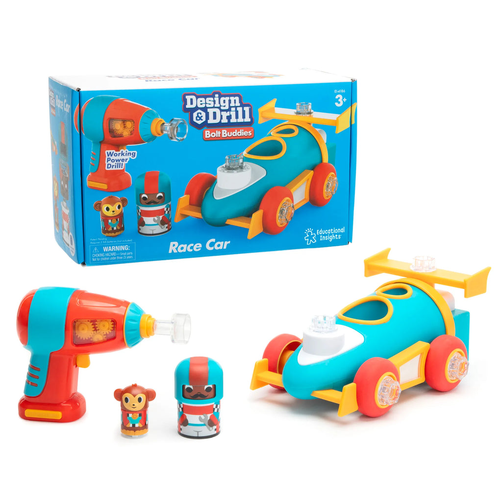 Design & Drill® Bolt Buddies® Race Car