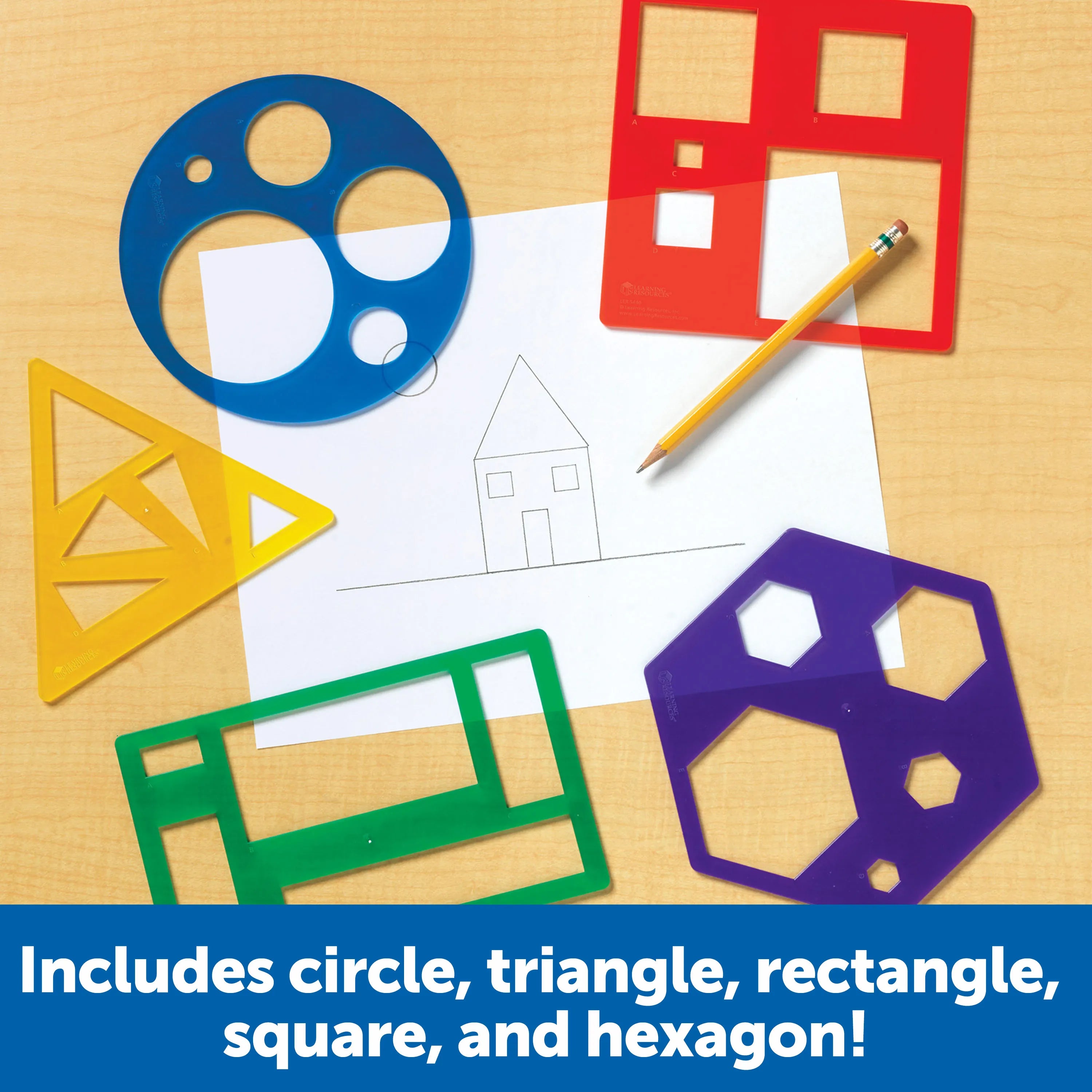 Primary Shapes Template Set