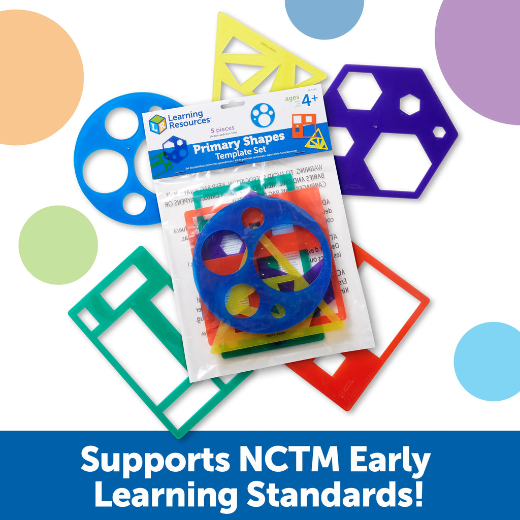 Primary Shapes Template Set