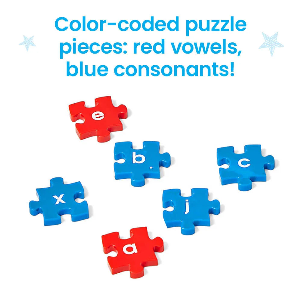 Lowercase Alphabet Puzzle Pieces